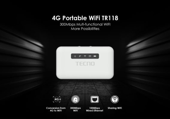 Buy TECNO TR118 4G Portable Universal MiFi in Kenya