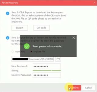 Hikvision Password reset @Rapidtech Digital Solutions