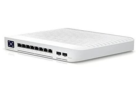 Ubiquiti Switch Enterprise 8 PoE - 8-Port Managed Layer 3 Multi-Gigabit PoE Switch (USW-Enterprise-8-PoE)