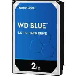 WD Blue PC Desktop Hard Drive 3.5″ – 2 TB, 256 MB, 5400 rpm,WD20EZAZ