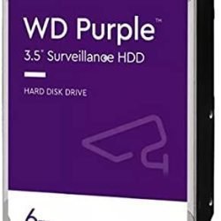 WD Purple Surveillance Hard Drive, 6 TB, 128 MB, 5640 rpm WD62PURZ