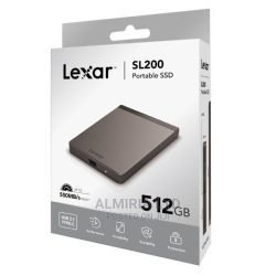 Lexar SL200 Portable External SSD 512GB – LSL200X512G-RNNNG