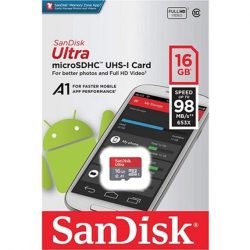 Buy SanDisk MicroSD Class 10 98Mbps 016GB W/O Adapter, SDSQUAR-016G-GN6MN