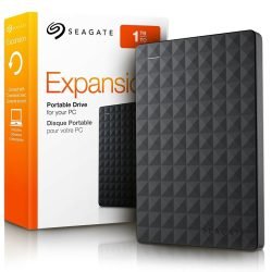 Seagate 1TB Expansion Slim Portable Hard Drive