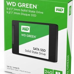 WDS240G2G0A WD GREEN 2.5″ SATA INTERNAL SSD 240GB