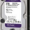WD Purple Surveillance Hard Drive – 2 TB, 64 MB, 5400 rpm, WD20PURZ