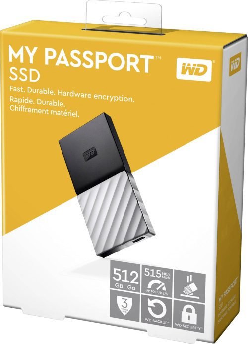 WDBKVX5120PSL-WESNWD My Passport External SSD 512GB