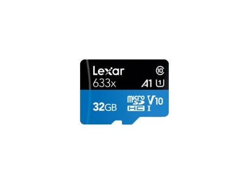 Lexar 633x memory card 32 GB MicroSDHC UHS-I Class 10 LSDMI32GBB633A