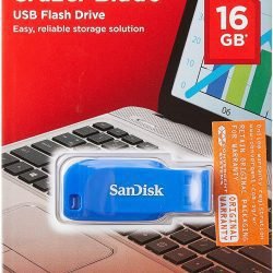 SanDisk Cruzer Blade 16GB Electric Blue, SDCZ50C-016G-B35BE