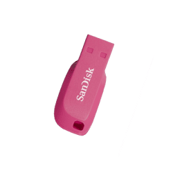 SanDisk Cruzer Blade 16GB Electric Pink, SDCZ50C-016G-B35PE