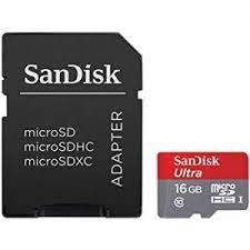 SanDisk MicroSD CLASS 10 80MBPS 16GB