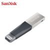 SanDisk iXpand Flash Drive 128GB – USB for iPhone -SDIX30C-128G-GN6NE