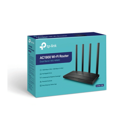 TP-Link Archer C80 AC1900 Wireless MU-MIMO Dual-Band Router