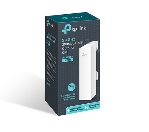 TP-Link CPE210 2.4Ghz 300Mbps 9dBi Outdoor CPE (TL-CPE210)