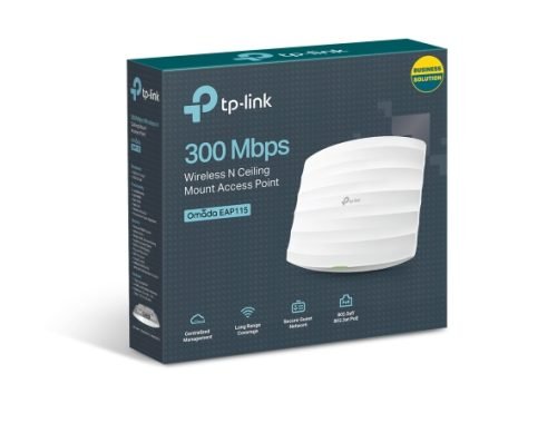 TP-Link EAP115 300Mbps Wireless N Ceiling Mount Access Point (TL-EAP115)