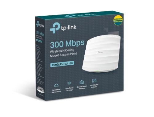 TP-Link TL-EAP110 N300 Wireless N Ceiling Mount Access Point