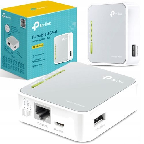 TP-Link TL-MR3020 Portable 3G/4G Wireless N Router