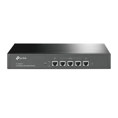 TP-Link TL-R480T+ SMB Broadband Router, 2× WAN, 3× LAN, Load Balancing