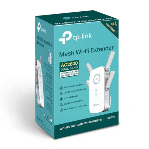 TP-Link TL-RE650 2533Mbps Wireless Range Extender, AC2600