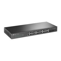 TP-Link TL-SG3428X JetStream 24-Port Gigabit L2+ Managed Switch with 4 10GE SFP+ Slots