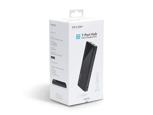 TP-Link UH720 USB 3.0 7-Port Hub with 2 Charging Ports