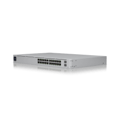 Ubiquiti USW-Pro-24-PoE Managed switch, 24x 10/1000 RJ-45, 2x 10G SFP+, PoE
