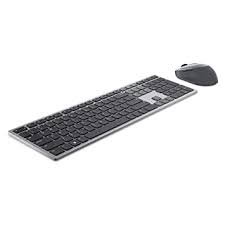 DELL 580-AFQM keyboard RF Wireless + Bluetooth QWERTY UK English Black, Grey