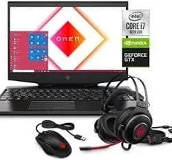 HP Omen Gaming Laptop 15-dh1070wm, Intel Core i7 10750H, 8GB DDR4 2933 SDRAM