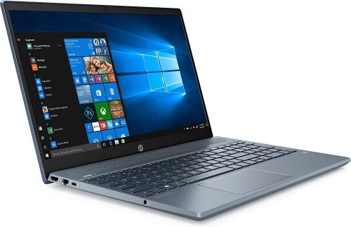 HP Pavilion Laptop 15.6" FHD, AMD Ryzen 5 3500U, AMD Radeon Vega 8, 8GB SDRAM, 1TB HDD+128GB SSD, 15-cw1063wm, Horizon Blue (Google Classroom Compatible)