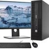 HP EliteDesk 800 Desktop Computer SFF – Intel Core i7, 4gb RAM, 500gb hdd, 18.5 TFT