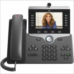 Cisco CP-8865NR-K9 IP Phone With Digital Camera Charcoal