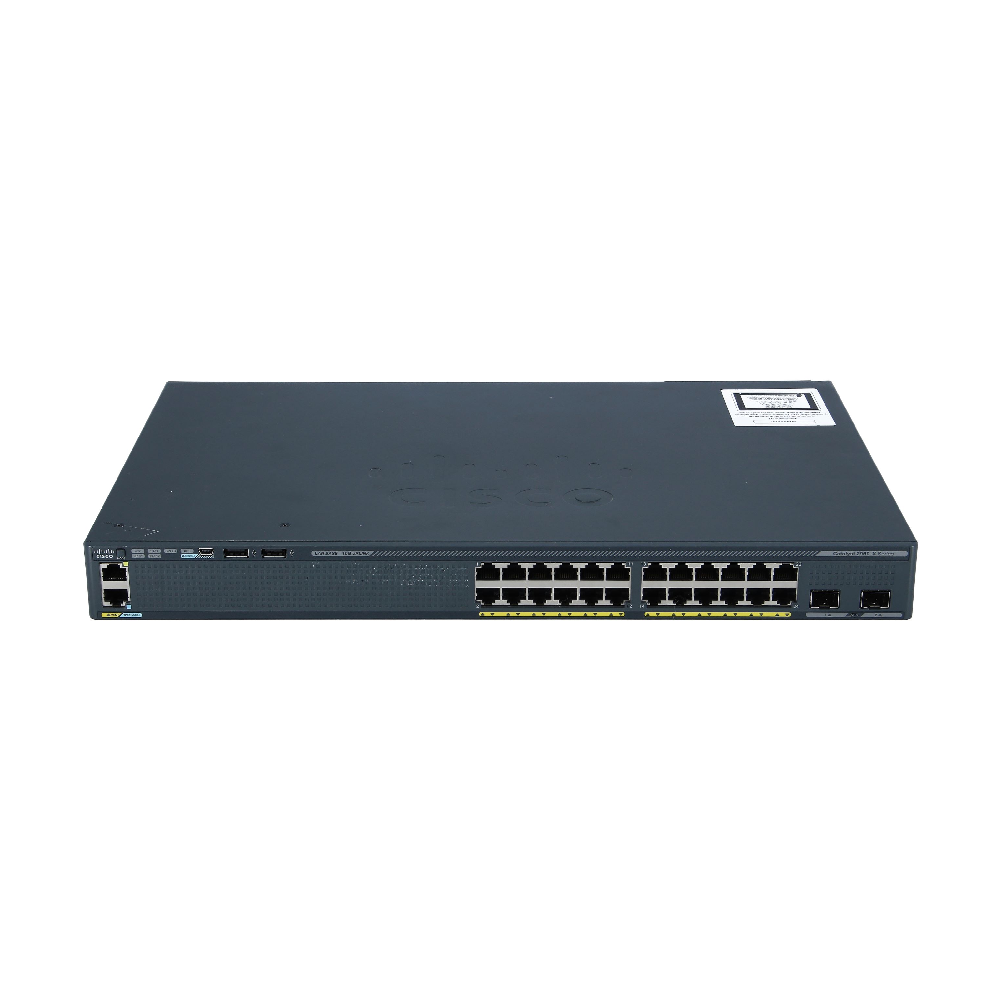 Cisco Catalyst WS-C2960X-24TS-L 24-Port Gigabit Ethernet Managed Switch