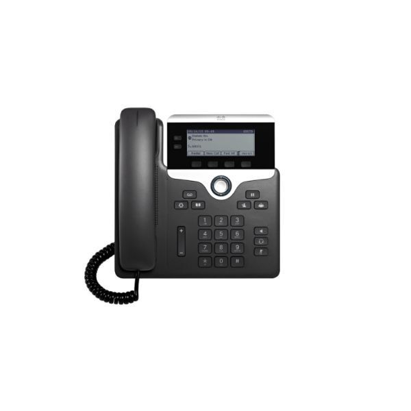 Cisco IP Phone 7821 – CP-7821-K9 Charcoal, Black