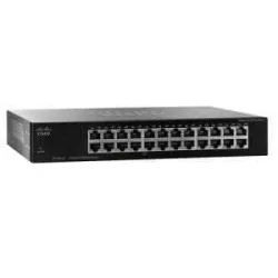 Cisco SF100-24 24-Port Unmanaged Fast Ethernet Switch, 100 Series