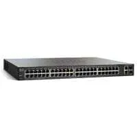 Cisco SF200-48P Smart Switch: 48 10/100 Ports, PoE, 2 Combo Mini-GBIC Ports