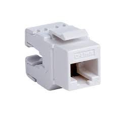 D-Link Cat6 UTP 180 Punch Down Keystone Jack (White)