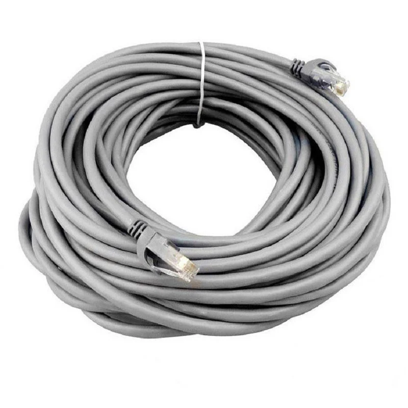 D-Link Cat6 UTP 24 AWG PVC Round Patch Cord – 15M – Grey (NCB-C6UGRYR1-15)