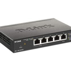 D-Link DGS-1100-05PD 5-Port Gigabit PoE Smart Managed Switch and PoE Extender