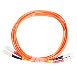 D-Link SC-SC Multimode (50/125um) OM2 Duplex Fiber Patch Cord 1M