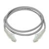 D-Link Cat6 UTP 24 AWG PVC Round Patch Cord – 1M – Grey Colour (NCB-C6UGRYR1-1)