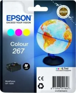 Epson 267 Colour ink cartridge for WF-100W