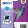 Epson T0802 Cyan Ink Cartridge