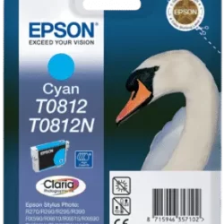 Epson T0812 Cyan Ink Cartridge