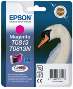 Epson T0813 Magenta Ink Cartridge