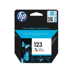 HP 123 Tri-color and Black Original Ink Cartridge