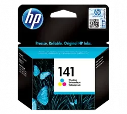 HP 141 Tri-color Original Ink Cartridge