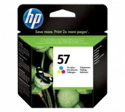 HP 57 Tri-color Original Ink Cartridge