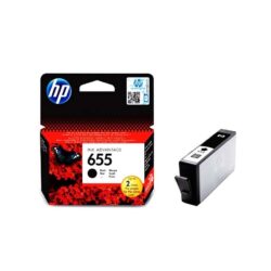 HP 655 Black Original Ink Advantage Cartridge (CZ109AE)