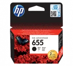 HP 655 Black Original Ink Advantage Cartridge