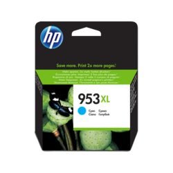 HP 953XL High Yield Cyan Original Ink Cartridge - F6U16AE